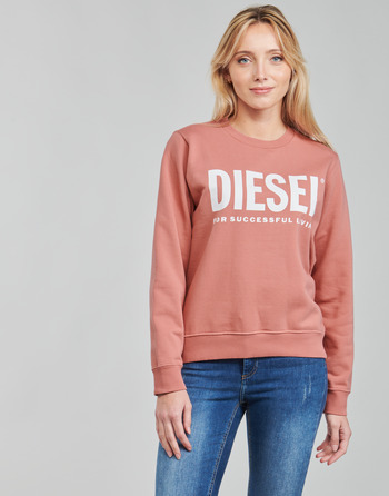 textil Dam Sweatshirts Diesel F-ANGS-ECOLOGO Rosa