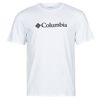 textil Herr T-shirts Columbia CSC BASIC LOGO SHORT SLEEVE Vit