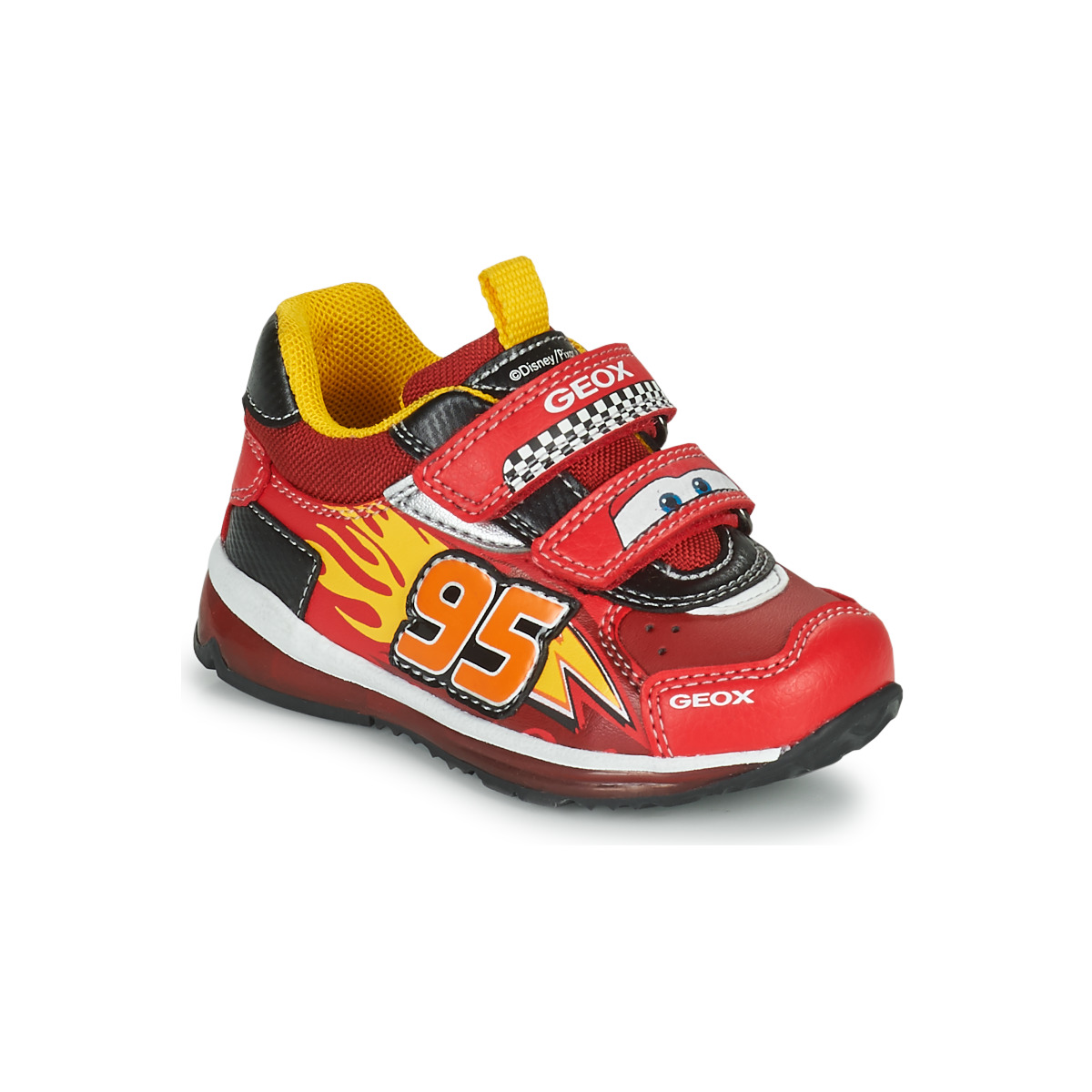 Skor Pojkar Sneakers Geox TODO Röd / Gul