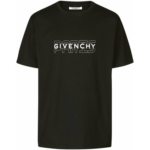 textil Herr T-shirts Givenchy BM70SS3002 Svart