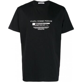 textil Herr T-shirts Givenchy BM70SC3002 Svart
