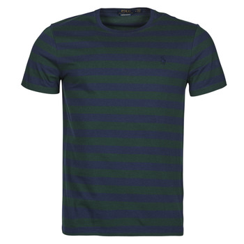 textil Herr T-shirts Polo Ralph Lauren POLINE Marin / Grön