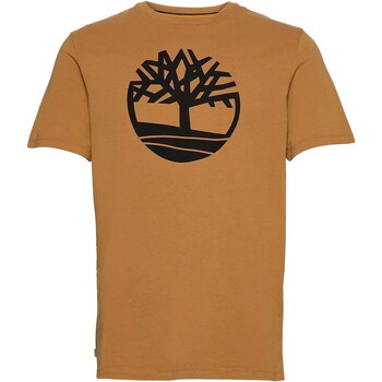 textil Herr T-shirts Timberland 227485 Gul