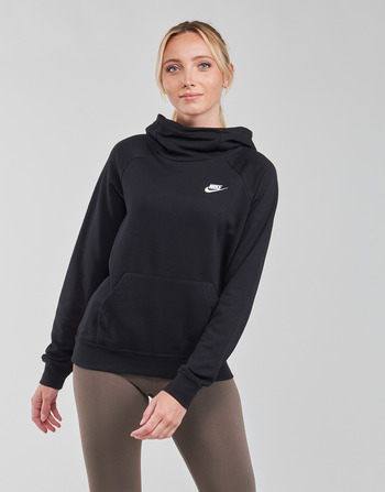 textil Dam Sweatshirts Nike NIKE SPORTSWEAR ESSENTIAL Svart / Vit