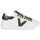 Skor Dam Sneakers Victoria TENIS PIEL Vit / Kaki