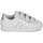 Skor Flickor Sneakers adidas Originals SUPERSTAR CF C Vit / Silverfärgad