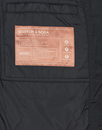 Scotch & Soda WATER-REPELLENT SHIRT Svart