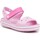Skor Flickor Sandaler Crocs Crocband Sandal Kids12856-6GD Rosa