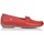 Skor Dam Sneakers Fluchos MOCKASINER  F0804 Röd