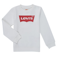 textil Pojkar Sweatshirts Levi's BATWING CREWNECK SWEATSHIRT Vit