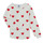 textil Flickor Pyjamas/nattlinne Petit Bateau CASSANDRE Vit / Röd