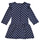 textil Flickor Korta klänningar Petit Bateau DERRY Blå / Vit