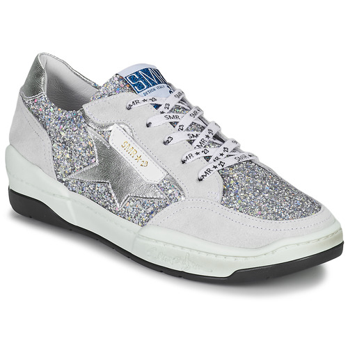 Skor Dam Sneakers Semerdjian CHLO Silver / Beige