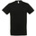 textil T-shirts Sols PACK 3 CAMISETAS NEGRAS COTTON Svart