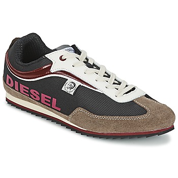 Skor Herr Sneakers Diesel Basket Diesel Grå