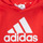 textil Pojkar Sweatshirts Adidas Sportswear GENIZA Röd