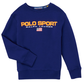 textil Pojkar Sweatshirts Polo Ralph Lauren SENINA Marin