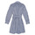 textil Flickor Korta klänningar Polo Ralph Lauren LIVIA Marin / Vit