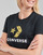 textil Dam T-shirts Converse STAR CHEVRON HYBRID FLOWER INFILL CLASSIC TEE Svart