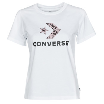 Converse STAR CHEVRON HYBRID FLOWER INFILL CLASSIC TEE Vit