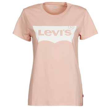 textil Dam T-shirts Levi's THE PERFECT TEE Rosa