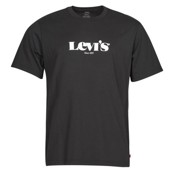 textil Herr T-shirts Levi's SS RELAXED FIT TEE Svart