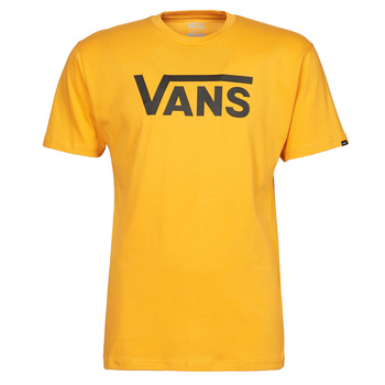 textil Herr T-shirts Vans VANS CLASSIC Gul / Svart