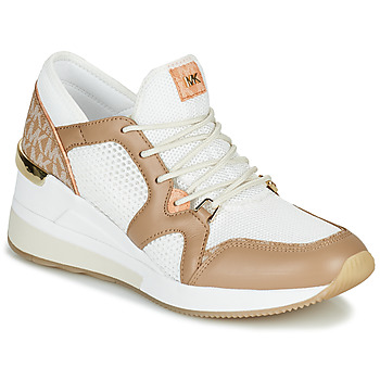 Skor Dam Sneakers MICHAEL Michael Kors LIV Kamel / Vit