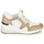 Skor Dam Sneakers MICHAEL Michael Kors LIV Kamel / Vit