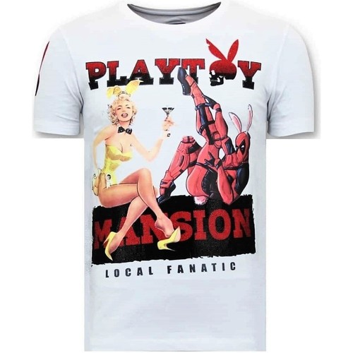 textil Herr T-shirts Lf The Playtoy Sion W Vit