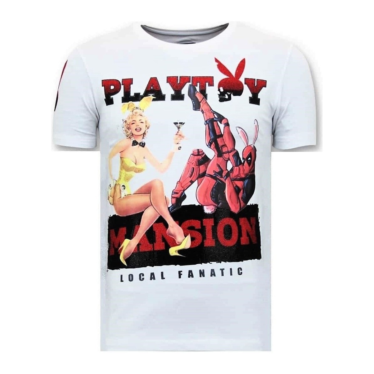 textil Herr T-shirts Lf The Playtoy Sion W Vit