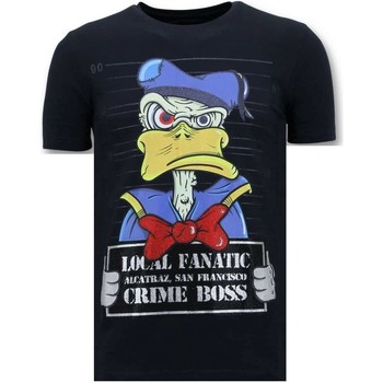 textil Herr T-shirts Lf Alcatraz Prisoner B Blå