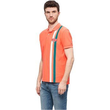 textil Herr T-shirts & Pikétröjor Tommy Hilfiger MW0MW07450 Orange