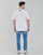 textil Herr T-shirts adidas Performance CAMO PKT TEE Vit