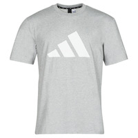textil Herr T-shirts adidas Performance M FI 3B TEE Ljung / Grå