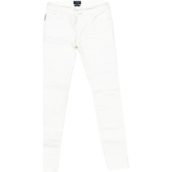 textil Dam Byxor Armani jeans C5J06-5X-10 Vit
