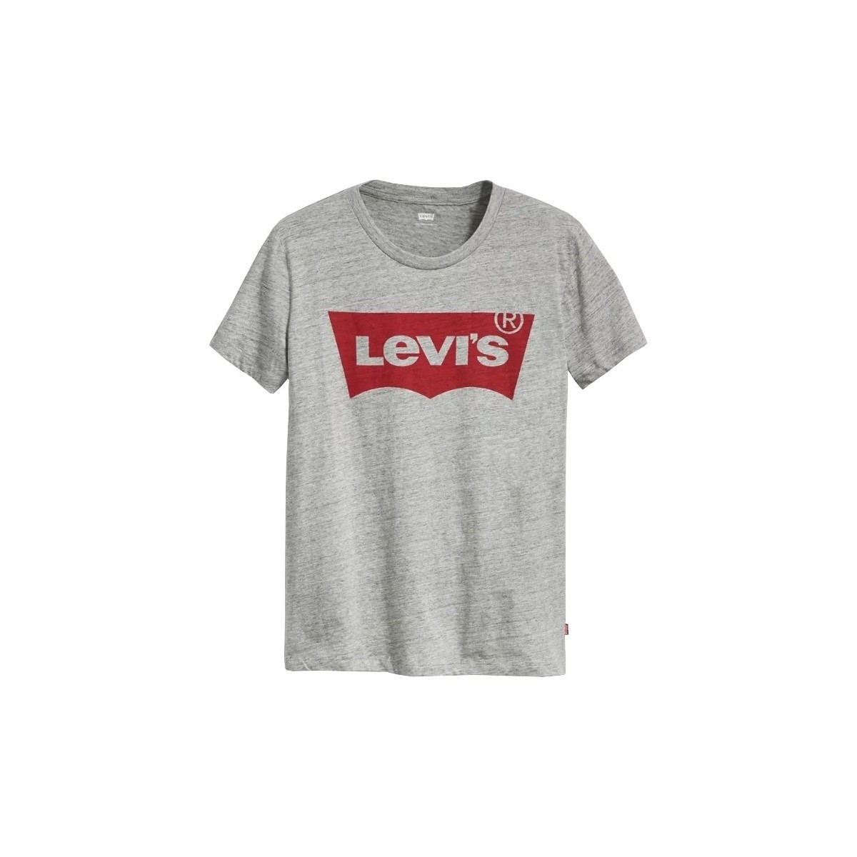 textil Dam T-shirts Levi's The Perfect Tee Grå