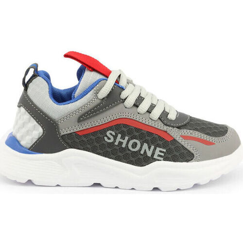 Skor Herr Sneakers Shone 903-001 Grey/White Grå