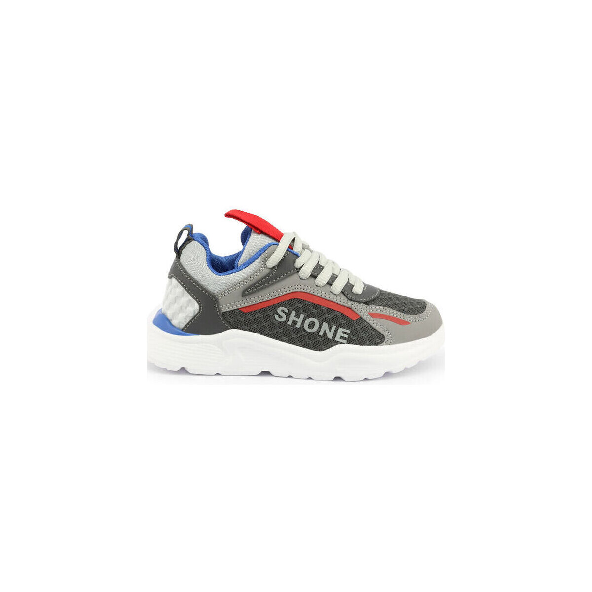 Skor Herr Sneakers Shone 903-001 Grey/White Grå