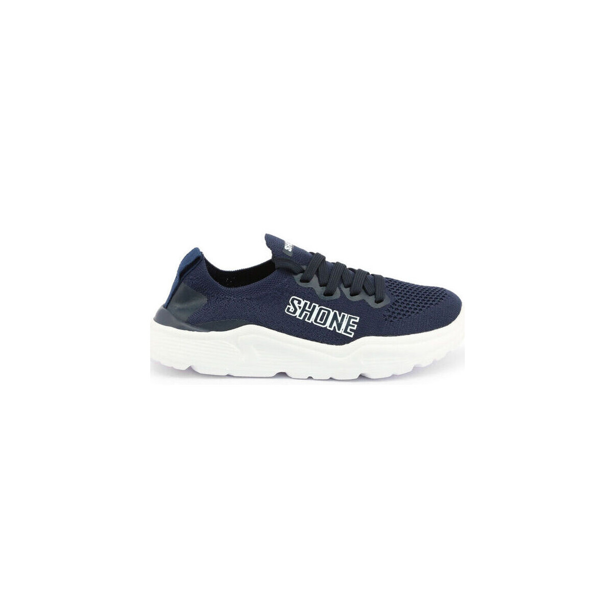 Skor Herr Sneakers Shone 155-001 Navy Blå