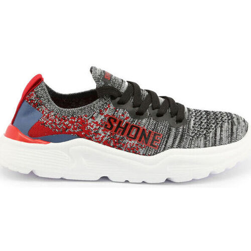 Skor Herr Sneakers Shone 155-001 Grey/Multi Grå