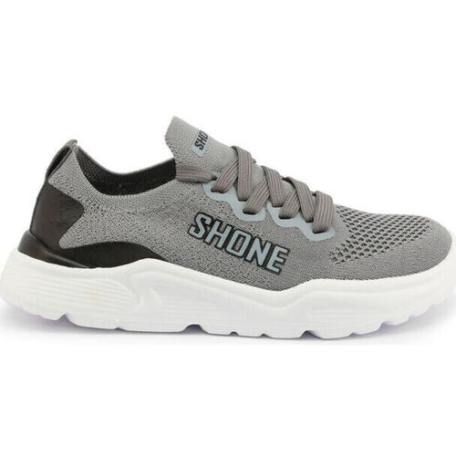 Skor Herr Sneakers Shone 155-001 Grey Grå