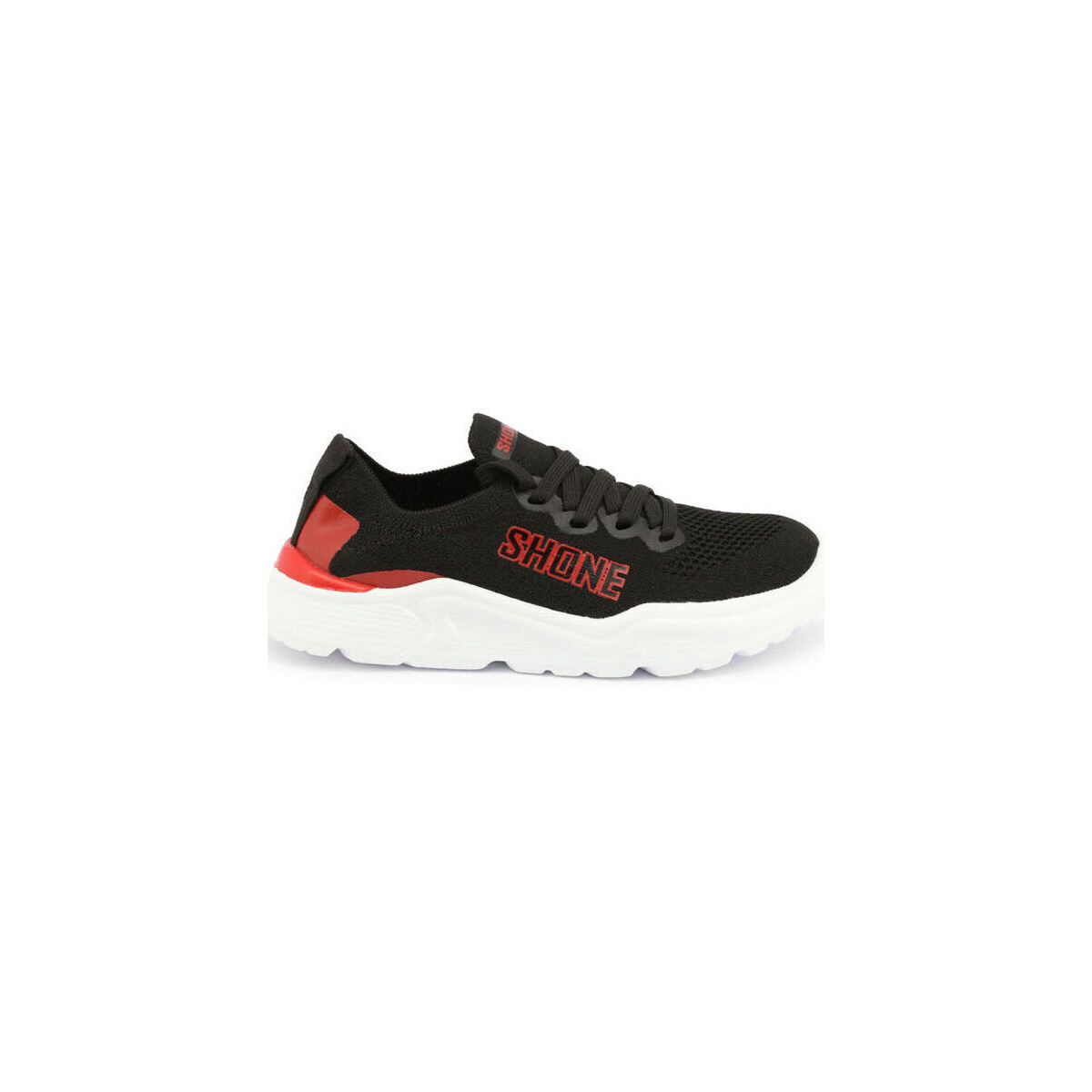 Skor Herr Sneakers Shone 155-001 Black Svart