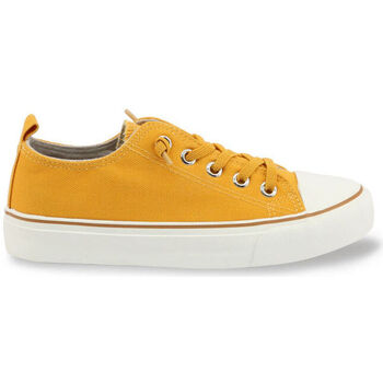 Skor Herr Sneakers Shone 292-003 Mustard Gul