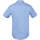 textil Herr Långärmade skjortor Sols BRISTOL FIT Azul Medio Blå