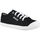 Skor Herr Sneakers Kawasaki Tennis Canvas Shoe K202403 1001 Black Svart
