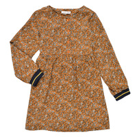 textil Flickor Korta klänningar Name it NKFKRINFRA LS DRESS Orange