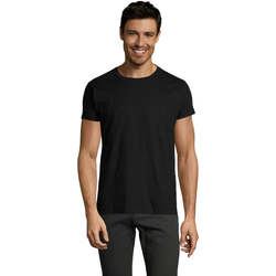 textil Herr T-shirts Sols Camiseta IMPERIAL FIT color Negro Svart