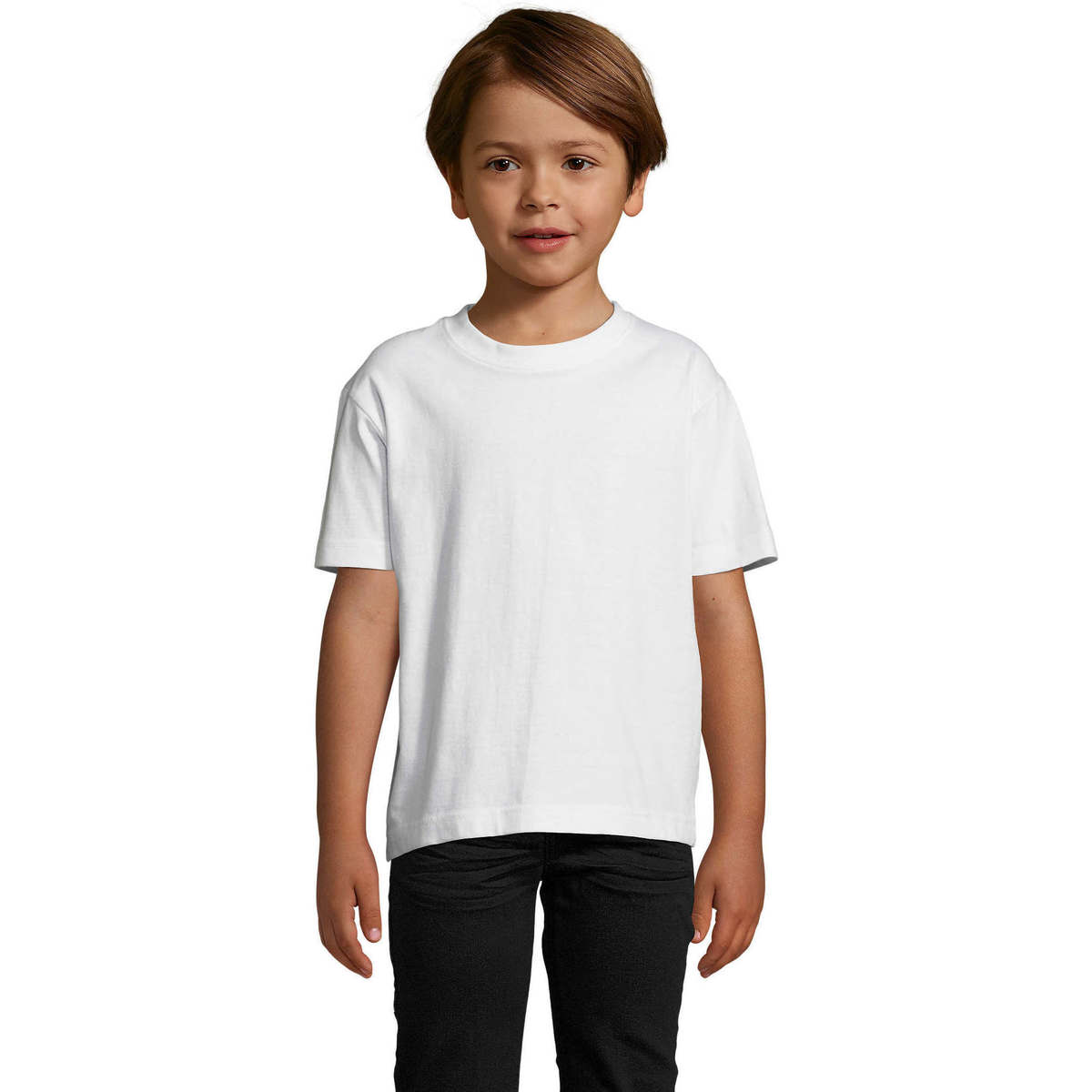 textil Barn T-shirts Sols Camista infantil color blanco Vit
