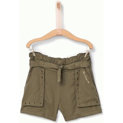 textil Flickor Shorts / Bermudas Ikks  Grön